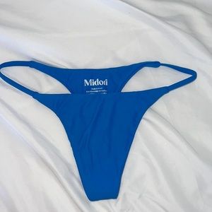 Midori thong bikini bottoms